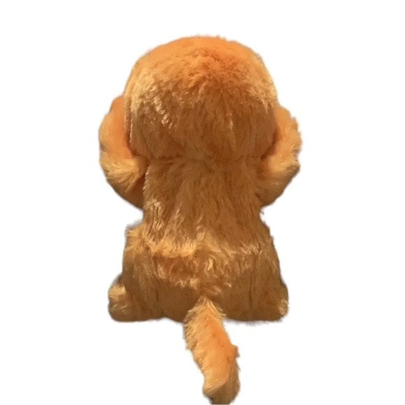 FURREAL Friends DAISY LIL' BIG PAWS Orange and White Peek A Boo Kitty Cat 7" - Picture 4 of 4